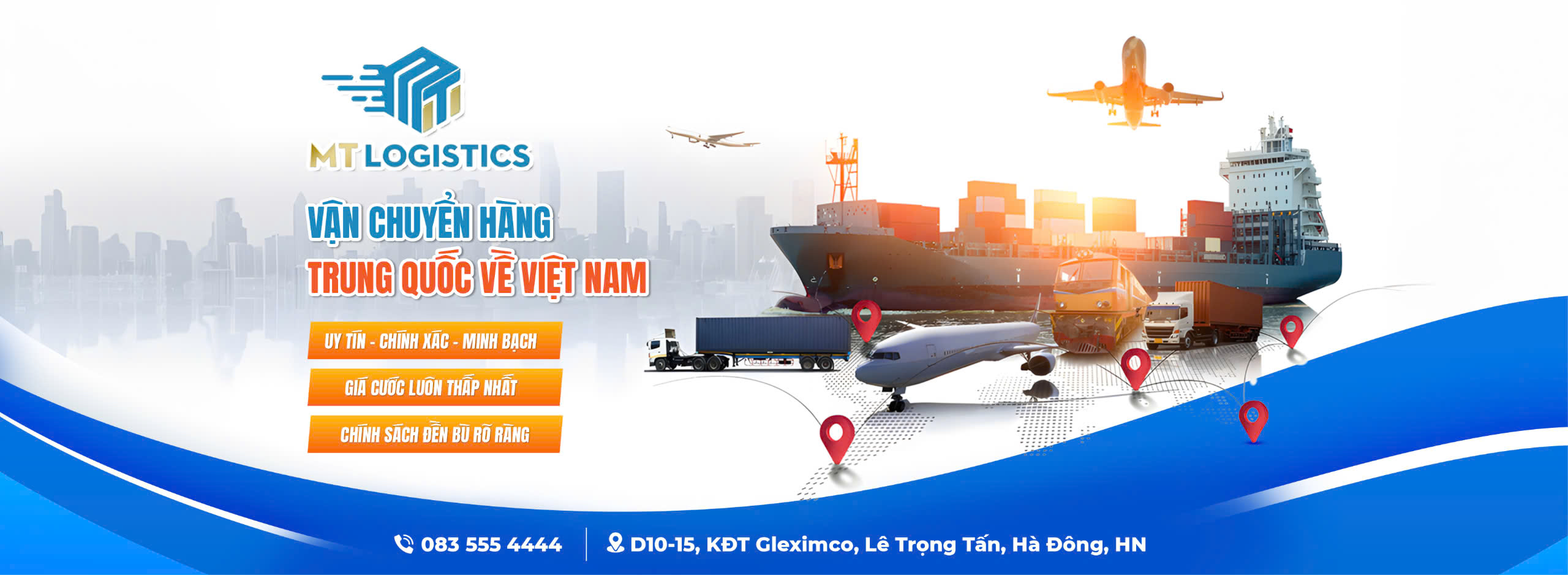 MT Logistics - Cầu nối thương mại Trung - Việt đáng tin cậy!